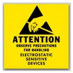 Antistatic Caution Labels