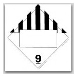 DOT 4 Digit Placards - Class 9