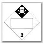 DOT 4 Digit Placards - Class 2