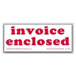 Invoice Enclosed Labels