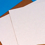White Corrugated Pads
