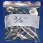 4mil Ziplock Bags with White Writing Block