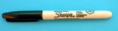 Sanford Sharpie Fine Point Black Marking Pens 12-bx