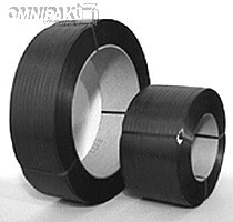 1/2" Black 400lb Poly Strapping 16x6" - 9000'/cl