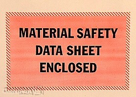 4-1/2"x6" MSDS Packing List Envelopes 1000/cs