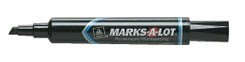 Marks-A-Lot Regular Tip Permanent Marker Black 12/bx