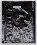 8-1/2x11" Black HDPE Merchandise Bags 1000/cs