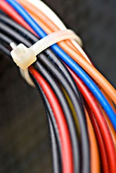 5.6" White Cable Ties aka "Zip Ties" - 1000/pak