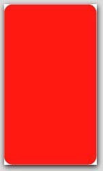 2x3-1/4" Flourescent Red Rectangle Labels 500/rl