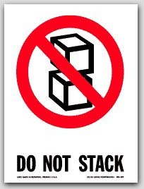 3x4" International Labels Do Not Stack 500/rl