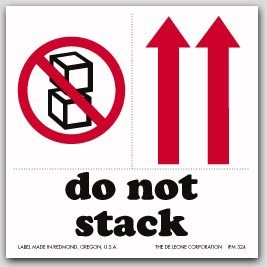 4x4" Arrow Up Labels 500/rl