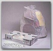 33x39" White .9-mil LDPE Trash Bags Bulk Pack 100/cs