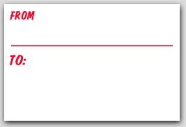 4-1/2x3 To From Labels 500/rl