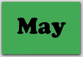 2x3" May Rectangle Labels 500/rl