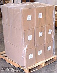48x46x72" 2mil Clear Pallet Covers / Bin Liners 100/rl