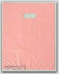 8-1/2x11" Pink HDPE Merchandise Bags 1000/cs