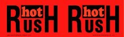 3x6" Hot Rush Labels 250/rl