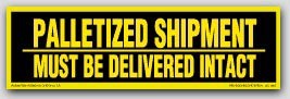 3x10" Must Be Delivered Intact Shipping Labels 250/rl
