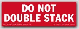 2x6" Do Not Double Stack Labels 500/rl