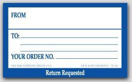 5x3" To From Order No Shipping Labels 500/rl