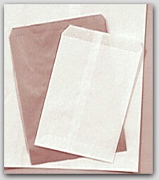 6x9-1/4 White Paper Merchandise Bags - 1000/cs