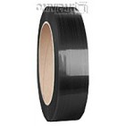 1/2" Black 600lb Polyester Strapping. 16x3 - 3600'/cl.x2
