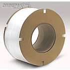 1/2" White 350lb Poly Strapping. 8x8" - 9900'/cl