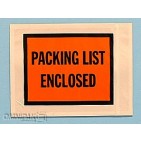 4-1/2"x5-1/2" Solid Packing List Enclosed Envelopes 1000/cs