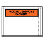 4 1/2"x5 1/2" Combo Invoice - Packaging List Envelopes 1000/cs