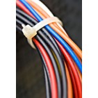 11.4" White Cable Ties aka "Zip Ties" - 1000/pak