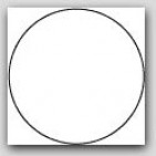 1-1/2" Diameter White Circle Labels 1000/rl