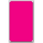 3x5" Flourescent Pink Rectangle Labels 500/rl