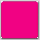 4x4" Flourescent Pink Square Labels 500/rl