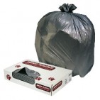 33x39 1.1mil Grey Trash Can Liners 100/cs