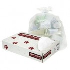 38x60" 60gl 22mic High Density Trash Can Liners 150/cs