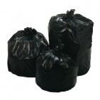 38x58" 60gl 1.5mil Black Trash Can Liners 100/cs