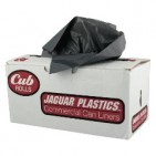 38x58" Gray CUB Roll Trash Can Liners 40/RL