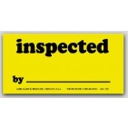 1-1/4x2-1/2" Inspected Labels 1000/rl