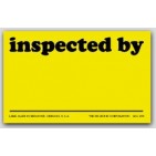 2-1/2x4" Inspected By Labels 500/rl
