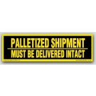 3x10" Must Be Delivered Intact Shipping Labels 250/rl