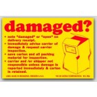 2x3" Damaged Shipping Labels 500/rl