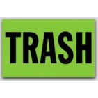 2-1/2x4" Trash Shipping Labels 500/rl