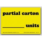 2x3" Partial Carton Shipping Labels 500/rl