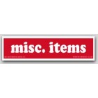 1x4" Misc Items Shipping Labels 500/rl