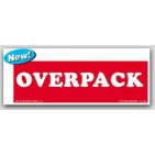 2x6" Overpack Shipping Labels 500/rl