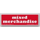 1-1/2x5" Mixed Merchandise Shipping Labels 500/rl