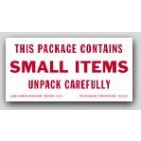 2x4" Contains Small Items Shipping Labels 500/rl