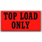 2-1/2x5" Top Load Only Shipping Labels 500/rl