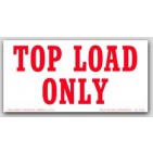 2-1/2x5" Top Load Only Shipping Labels 500/rl