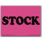 3x4" Stock Shipping Labels 500/rl